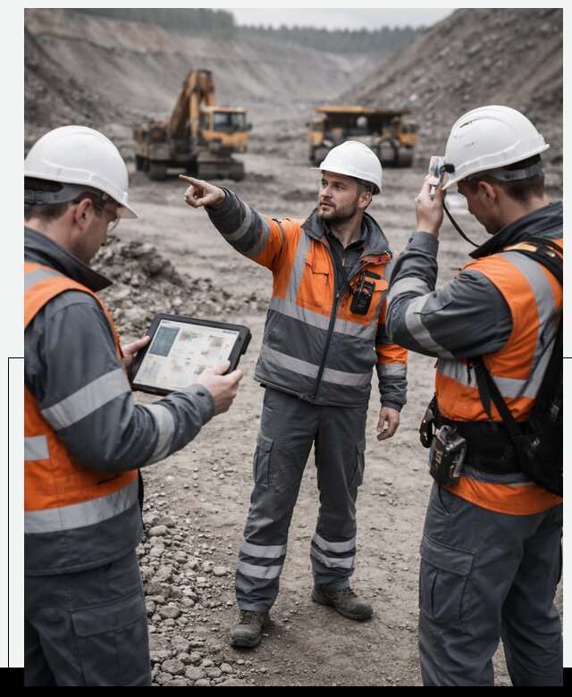 Система контроля персонала для горнодобывающей отрасли в Апшеронске