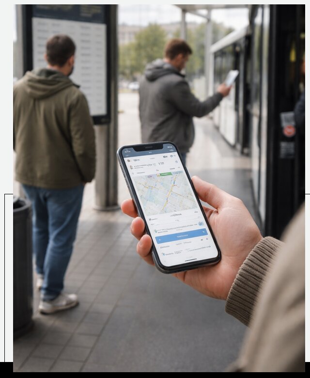 Мобильное приложение для пассажиров в Апшеронске с оплатой и расписанием